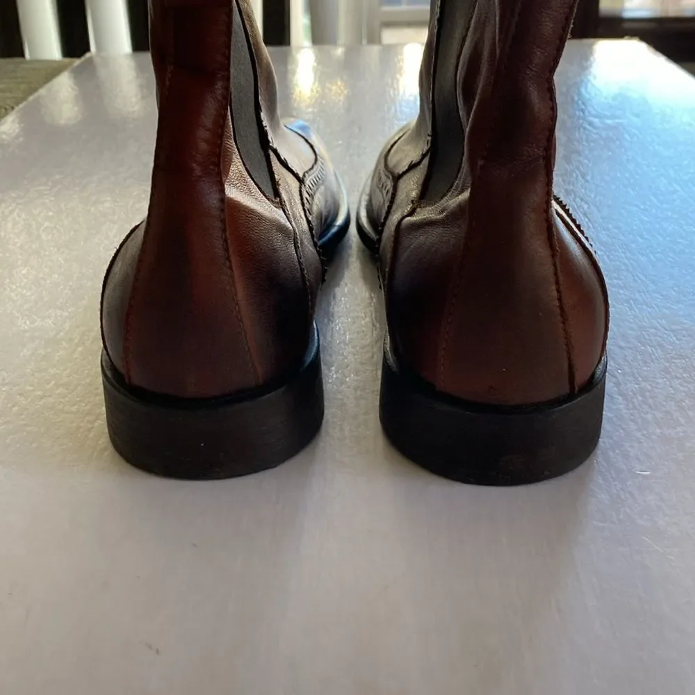 RSVP Collection Men’s Chelsea Wingtip Boots Size 10US. Made in Italy.